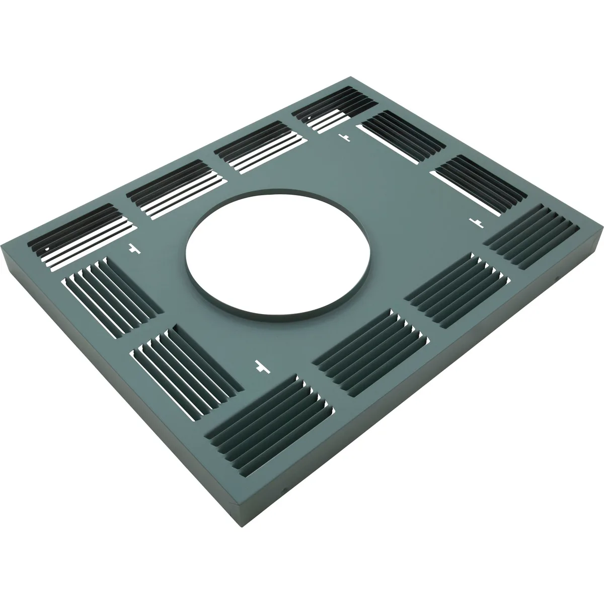 Louvered Jacket Top for R335 Digital Pool Heater, Green, Replacement for Raypak