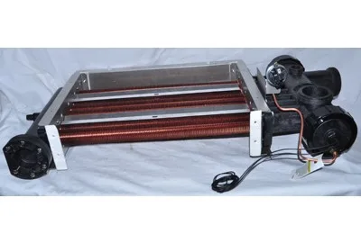 Complete Heat Exchanger, Copper, for 300 BTU Heater
