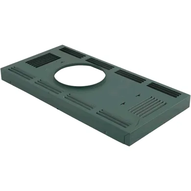 Louvered Jacket Top, Green, for Digital R185 Pool Heater, Replacement for Raypak