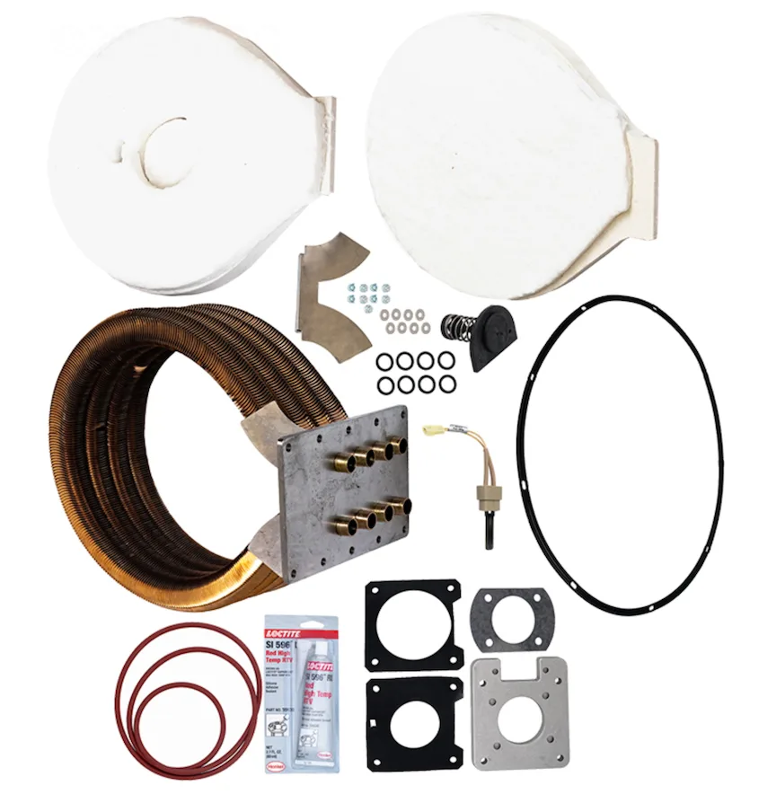 Tube Sheet Coil Assembly Kit for 250HDNA and 250HD-LP MasterTemp Heaters, Replacement for Pentair