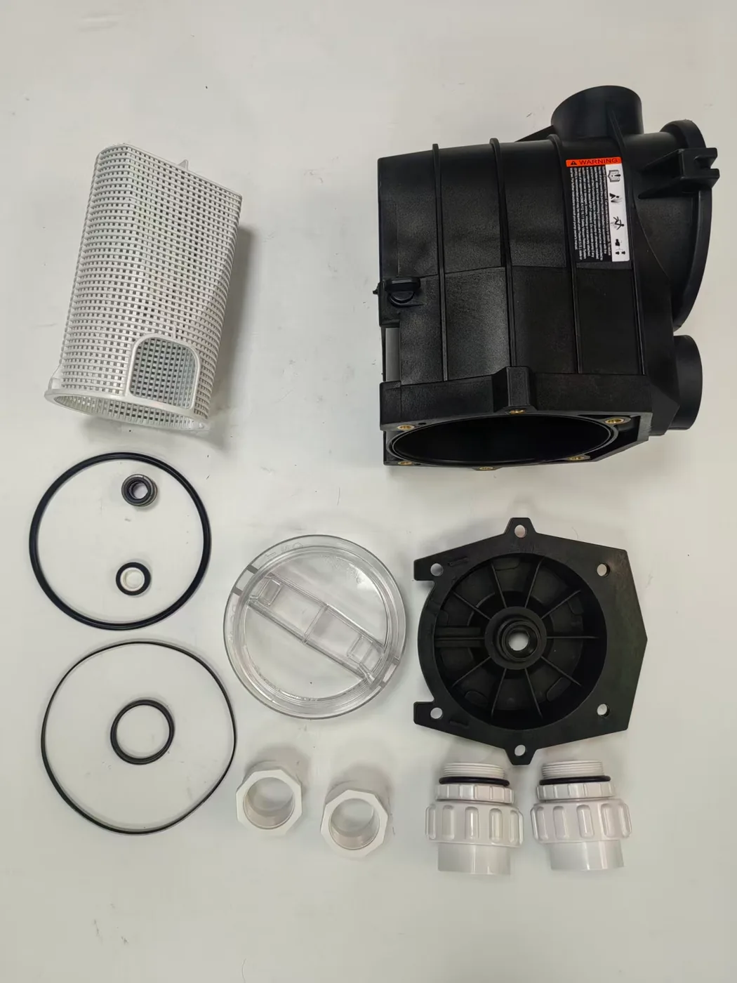Super II Pump Housing, Cover, Basket & O-Ring Kit