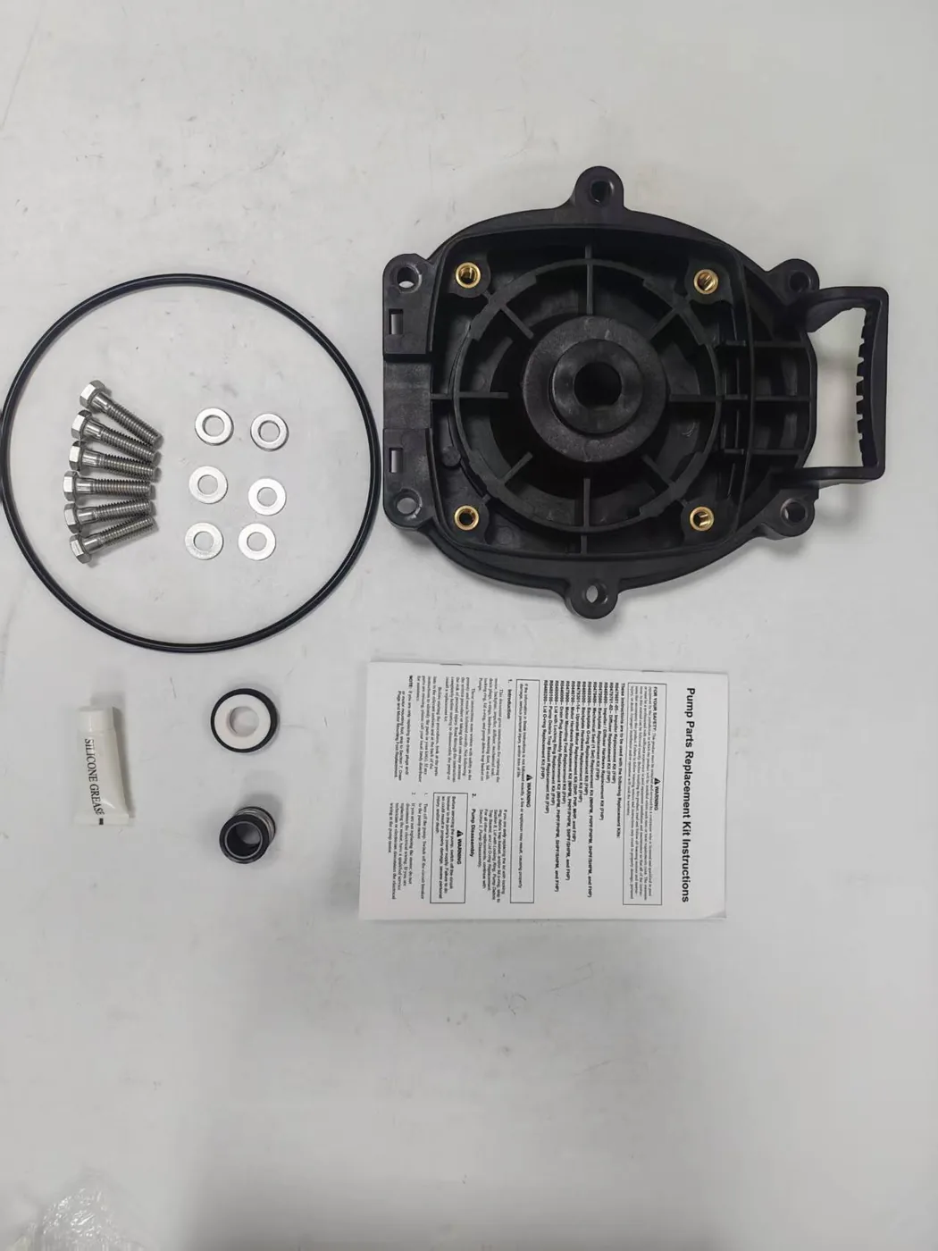 Ceramic and Carbon Backplate Replacement Kit for FloPro FHPM Series Pump