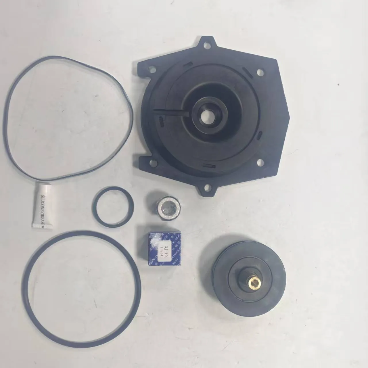 Super II Pump Seal Plate, Hardware Kit and Impeller