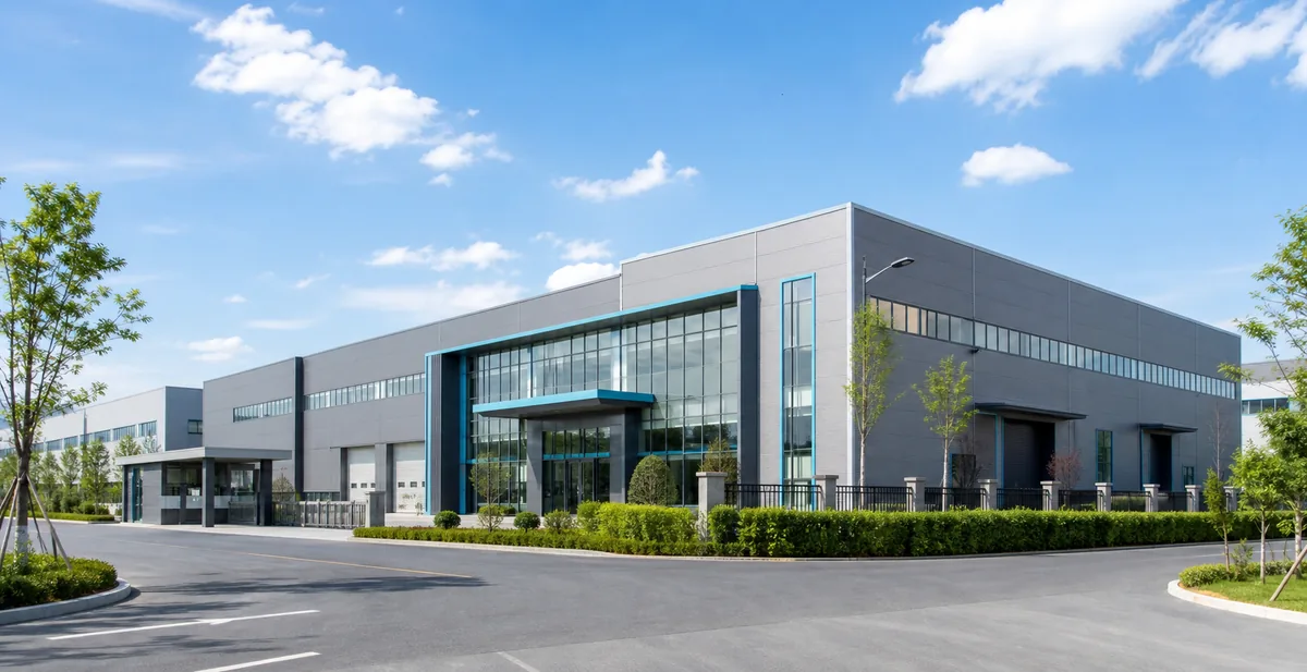 The POOLPOINT factory building